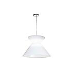 Suspendu tambour LED Dainolite PAT-181P-PC-790 Patricia 1-Lumière 100W Chrome poli