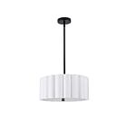 Dainolite PCA-163P-MB-WH Pacifica 1-lumière 180W Blanc LED Suspendu