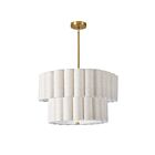 Dainolite PCA-224P-AGB-FX Pacifica 4-lumières 240W Lin LED Lustre