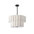 Dainolite PCA-224P-MB-FX Balbina 6-lumières 360W Lin LED Lustre