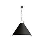 Suspendu incandescent Dainolite Princeton PCN-321P-MB-797 100W 1 lumière noir