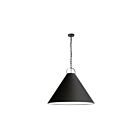 Suspendu incandescent Dainolite Princeton PCN-321P-MB-797 100W 1 lumière noir