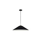 Suspendu incandescent Dainolite Prudence PDC-241P-AGB-MB 100W 1 lumière noir mat