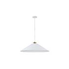 Suspendu incandescent Dainolite Prudence PDC-241P-AGB-MW 100W 1 lumière blanc mat