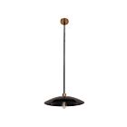 Dainolite PIM-171P-MB Pima 1-lumière 60W Noir mat LED Suspendu