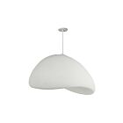 Dainolite PLR-311P-MW Pilar 1-lumière 60W Blanc mat LED Suspendu