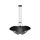 Dainolite PLR-353P-MB Pilar 3-lumières 180W Noir mat LED Suspendu
