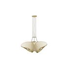 Dainolite PLR-353P-MBG Pilar 3-lumières 180W Beige mat LED Suspendu