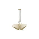Dainolite PLR-353P-MBG Pilar 3-lumières 180W Beige mat LED Suspendu