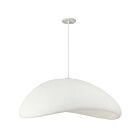Dainolite PLR-402HP-MW Pilar 1-lumière 120W Blanc mat LED Suspendu