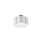 Plafonnier encastré incandescent Dainolite Phlox PLX-152FH-MB-WH 120W 3-Lumières noir