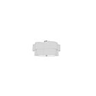 Plafonnier encastré incandescent Dainolite Phlox PLX-203FH-MB-WH 18W 3-Lumières blanc