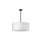 Suspendu incandescent Dainolite Porscha POR-304P-MB-WH 400W 4 lumières blanc
