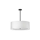 Suspendu incandescent Dainolite Porscha POR-344P-MB-WH 400W 4 lumières blanc