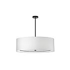 Suspendu incandescent Dainolite Porscha POR-406P-MB-WH 600W 6 lumières blanc