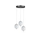 Dainolite PRI-1222LEDP-MB Peri 3-lumières 22.5W Clair Suspendu