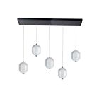 Dainolite PRI-3230LEDHP-MB Peri 5-lumières 30W Clair Suspendu