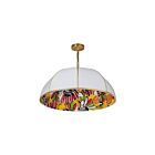 Suspendu à LED Dainolite Parasol PSL-261P-AGB-GW 100W 1-Lumière Blanc