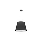 Suspendu à LED Dainolite Preston PST-184P-MB-BK 240W 4-Lumières Noir