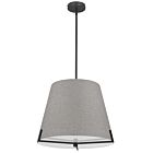 Suspendu à LED Dainolite Preston PST-184P-MB-GRY 240W 4-Lumières Gris