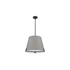 Suspendu à LED Dainolite Preston PST-184P-MB-GRY 240W 4-Lumières Gris