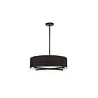 Suspendu incandescent Dainolite Preston PST-214P-MB-BK 240W 4 lumières noir