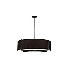 Suspendu incandescent Dainolite Preston PST-264LP-MB-BK 240W 4 lumières noir