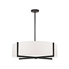 Suspendu incandescent Dainolite Preston PST-264LP-MB-WH 240W 4 lumières blanc