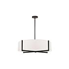 Suspendu incandescent Dainolite Preston PST-264LP-MB-WH 240W 4 lumières blanc