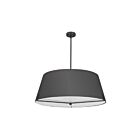 Suspendu à LED Dainolite Preston PST-324P-MB-BK 240W 4-Lumières Noir