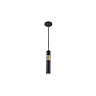 Suspendu à LED Dainolite Passwell PSW-121P-MB-AGB 50W 1-Lumière Noir mat