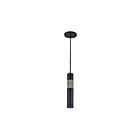 Suspendu à LED Dainolite Passwell PSW-121P-MB-SC 50W 1-Lumière Noir mat