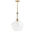 Suspendu incandescent Dainolite Petalite PTL-121P-AGB 100W 1 lumière transparent