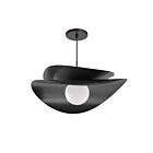 Dainolite PVN-2015LEDP-MB Paven 1-lumière 15W Noir mat LED Suspendu