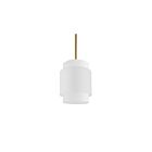 Suspendu incandescent Dainolite Priya PYA-141P-AGB-WH 60W 1 lumière blanc