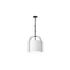 Suspendu à LED Dainolite Quincy QCY-181P-BK-WH 60W 1-Lumière blanc