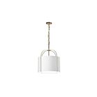 Suspendu à LED Dainolite Quincy QCY-181P-GLD-WH 60W 1-Lumière blanc