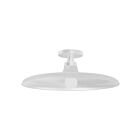 Dainolite QTN-181SF-MW Quentin 1-Lumière 60W Blanc mat LED Plafonnier semi encastré