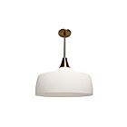 Dainolite RAC-161P-AGB Rachana 1-lumière 60W Blanc LED Suspendu