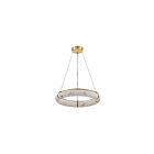 Dainolite RBN-2360LEDP-AGB-ALB Reuben 1-lumière 56W Imitation albâtre LED Suspendu