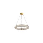 Dainolite RBN-2768LEDP-AGB-ALB Reuben 1-lumière 63W Imitation albâtre LED Suspendu