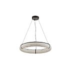 Dainolite RBN-2768LEDP-MB-ALB Reuben 1-lumière 63W Imitation albâtre LED Suspendu