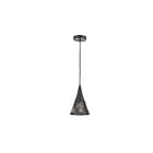 Dainolite REB-71P-MB Rebecca 1-lumière 60W Noir mat LED Suspendu