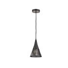 Dainolite REB-71P-MB Rebecca 1-lumière 60W Noir mat LED Suspendu