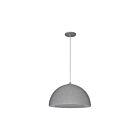 Dainolite REE-161P-GRY Reese 1-lumière 60W Gris LED Suspendu