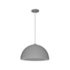 Dainolite REE-161P-GRY Reese 1-lumière 60W Gris LED Suspendu