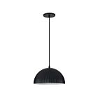 Dainolite REM-121P-MB Remy 1-lumière 60W Noir mat LED Suspendu