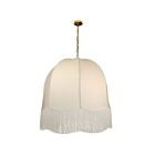 Dainolite REN-301P-AGB Reina 1-lumière 100W Blanc LED Suspendu