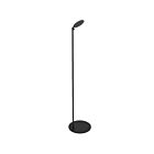 Dainolite RGA-509LEDF-SB Regina 1-lumière 9W Noir sable LED Lampe sur pied