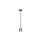 Dainolite RHS-1P-AGB Rhoswen 1-Lumière 7W Laiton vieilli Suspendu